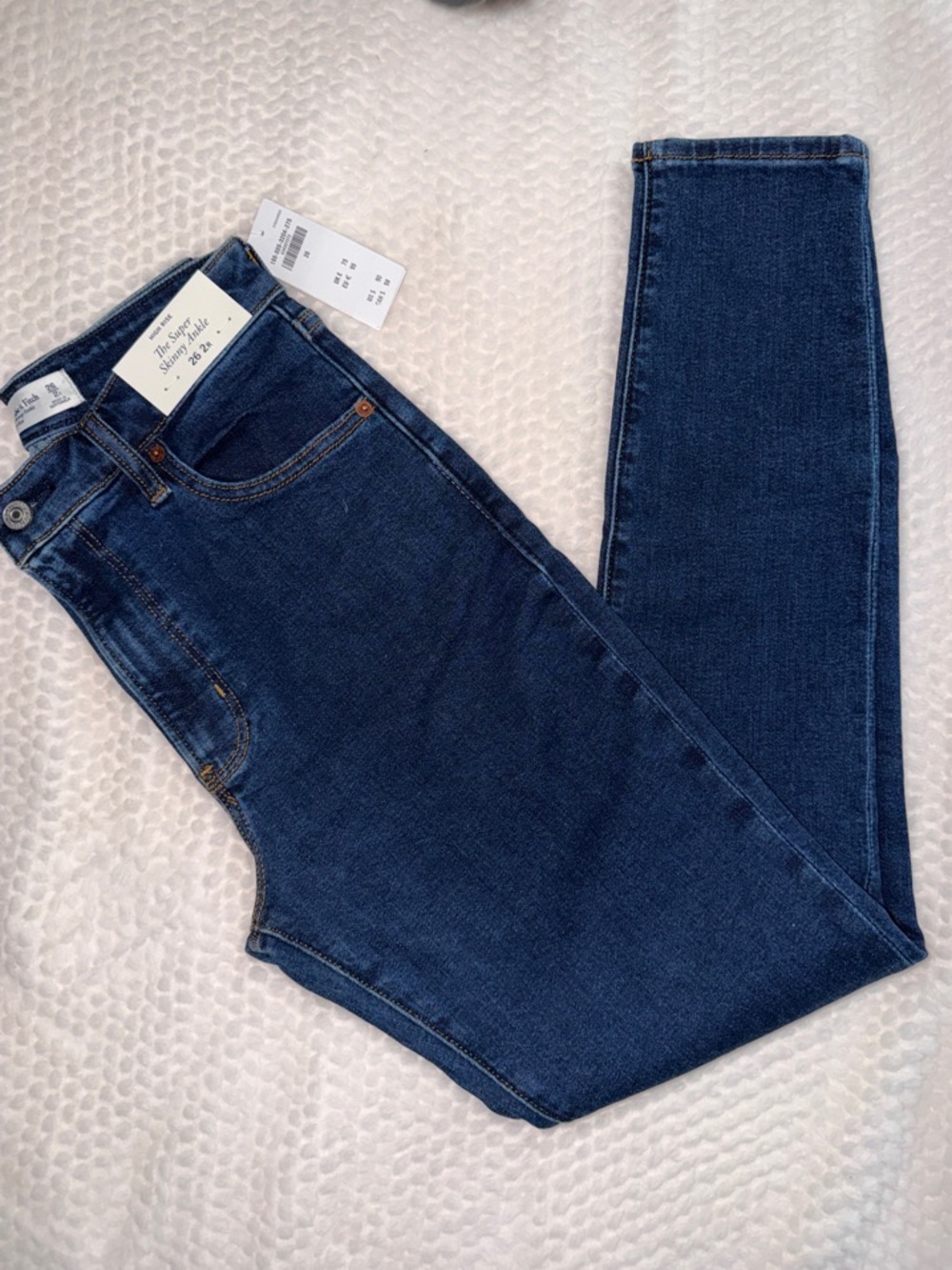 Abercrombie & Fitch Dark Blue Skinny Jeans